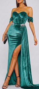 Durable Bisleri Color 100% Polyester Velvet Fabric Medium Weight Woven Solid Style Breathable Quick Dry Soft Wedding Apparel - Product Image 5