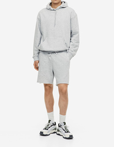 Shorts de jogging décontractés pour hommes, séchage rapide, taille haute, avec cordon de serrage, style streetwear, imprimé sérigraphié - Product Image 1