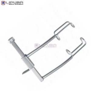 Retractor de Párpados MURDOCK de 5 cm, Retractor Oftálmico de Acero Inoxidable, Uso Quirúrgico, Reutilizable, Estéril, Instrumentos Médicos para Cirugía - Product Image 6
