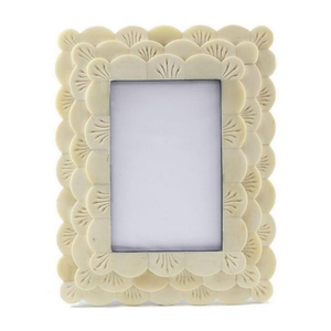 Cadre photo moderne pliable fait main avec incrustation d'os indienne, imprimé UV, par blossom craft india - Product Image 2