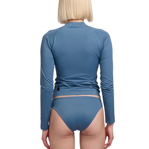 Best Quality Compression Long Women's <b>MMA</b> <b>Rash</b> <b>Guard</b> Gym Fitness Wear Breathable Quick Dry Sleeve Customized Color Logo - Product Image 2