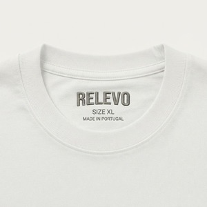 T-shirt décontracté pour homme, blanc, 100% coton jersey, manches courtes, coupe classique, col rond - Product Image 4