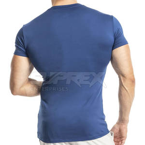 Camiseta Deportiva Moderna de Punto para Hombre, Transpirable, Elástica, de Secado Rápido, Manga Corta, para Fitness, Running y Entrenamiento - Product Image 6