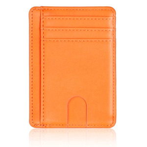 Fully Customisable Men's Genuine Leather Unique Colors Fold Closure RFID Blocking Minimalist Design Short Daily Use <b>Wallets</b> - Product Image 5