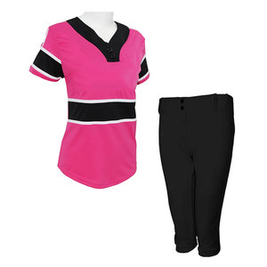 Tenue de softball pour femmes en polyester, durable et performante, avec design respirant, style professionnel - Product Image 2