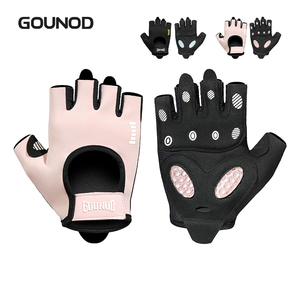 Unisex Half Finger Microfiber Gloves Non Slip Grip Cycling Hiking Outdoor Training Gloves Adjustable Fit S M L XL fitness access - Product Image 4