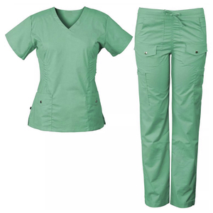 ชุดสครับผู้หญิงแบบใหม่ ดีไซน์ทันสมัย เย็บอย่างสบาย ใส่สบาย - Product Image 1