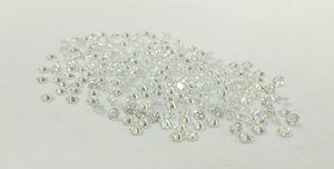 Diamantes sueltos de 0.80 mm a 3 mm, corte redondo, cultivados en laboratorio, CVD, hechos a mano, para anillos, pendientes y pulseras de la India, para la fabricación de joyas. - Product Image 5