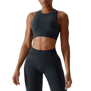 Ensemble de yoga personnalisé de qualité supérieure pour adultes, respirant, en spandex et polyester, pour femmes, vêtements de sport, ensemble de yoga écologique - Product Image 6