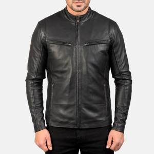 Nueva Chaqueta de Cuero PU Estilo Vintage Casual para Hombre, Diseño de Primavera, Chaqueta de Cuero con Bolsillos Estilo Motero, Nueva Llegada, Casual para Hombre - Product Image 3