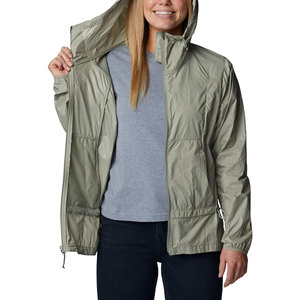 Custom <b>Women</b> Hooded Windbreaker <b>Jacket</b> for Technology Lightweight Eco-Friendly Outdoor Hiking Sportswear for Travel - Product Image 4