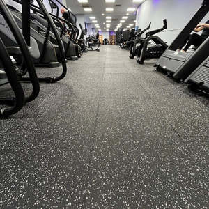 Carrelage en caoutchouc noir de 20 mm - Product Image 3