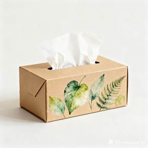 Boîte de mouchoirs en papier de qualité supérieure, doux et jetables, pour le nettoyage domestique et le marché commercial - Product Image 3