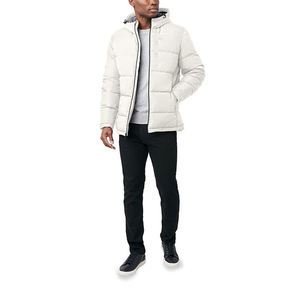 Trending Fashion Professional Manufacturer Men's Puffer <b>Jackets</b> In Low MOQ Cheapest Rates Zipper Closure Padded Outerwear - Product Image 3