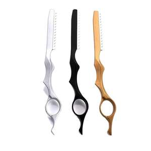 Navajas de Afeitar de Acero Inoxidable con Logotipo Personalizado, Más Vendidas, para Hombres, Uso Profesional en Salón, Alta Calidad, Múltiples Colores - Product Image 4