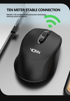 Souris optique de jeu double mode 2.4G USB/BT Souris sans fil ergonomique 3D avec alimentation par batterie pour ordinateur et ordinateur portable