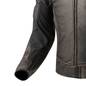 Blouson en cuir de motard respirant haut de gamme pour homme, en cuir de vachette durable, vêtements de moto modernes et tendance, personnalisation OEM - Product Image 5