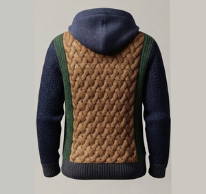 Trendy Men's Teenager Youth Streetwear Regular Fit Casual Jersey Knitted 100% Cotton <b>Waterproof</b> Eco-Friendly Pocket Hoodies - Product Image 5