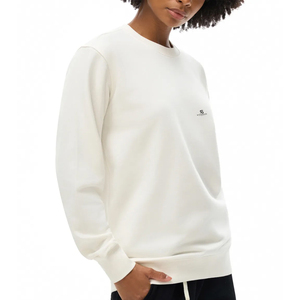 Sudadera de Forro Polar para Mujer, Cuello Alto, Holgada, Color Sólido, Algodón, Manga Larga, Informal, Moda de Invierno 2026 - Product Image 2