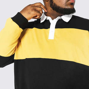 Camiseta de Rugby de Manga Larga Personalizada de Alta Calidad para Hombre, Camiseta con Estampado Personalizado Cómoda y de Alta Calidad - Product Image 2