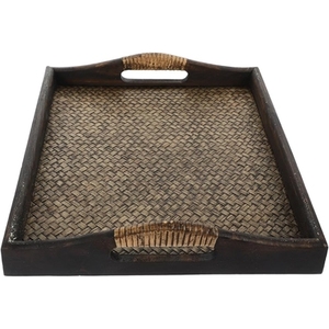 Kitchen Dining <b>Table</b> and Restaurant Wholesale Supply Handmade Natural Wooden Tray for Serving Food Drinks Snacks in Home - Product Image 3