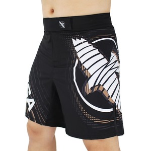 Pantalones cortos de MMA para hombre, con estampado, cintura elástica, para entrenamiento en gimnasio, kickboxing, ligeros, de secado rápido, coloridos, para artes marciales mixtas. - Product Image 4