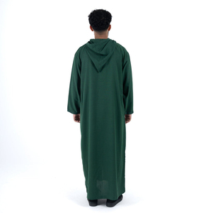 Wholesale Lightweight Comfortable <b>Men</b> Jubba New Style Moroccan <b>Thobes</b> Thawb Islamic Clothing Ethnic Tops OEM Services High - Product Image 4