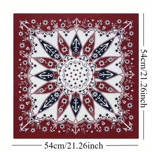 Foulard triangulaire en satin soyeux imprimé chapeau de sorcière effrayant pour femmes et filles, idéal pour les fêtes d'Halloween et les jeux de rôle (Trick or Treat) - Vente en gros - Product Image 3