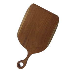 Bloque de cortar de madera de teca natural de Unna originario de Indonesia para uso en cocina - Product Image 1
