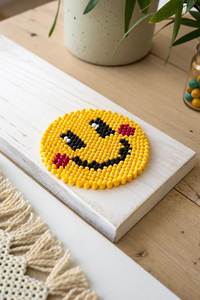 Posavasos Tradicional Bordado con Cuentas, Hecho a Mano, para Mesa de Comedor, Cocina y Decoración del Hogar - Product Image 3