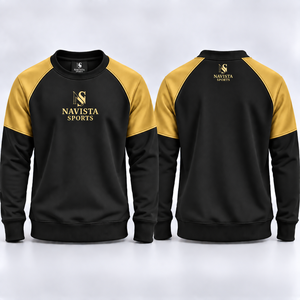 Men's Classic <b>Crewneck</b> Sweatshirt Long Sleeve Casual Pullover Top Comfortable Everyday Wear Wholesale Apparel Supplier - Product Image 3