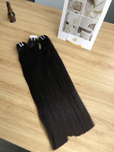 Minh khang 100% ผม Remy แบบเวียดนามระดับพรีเมี่ยมสำหรับต่อผมตรงทำจากผ้าหนังแท้ - Product Image 3