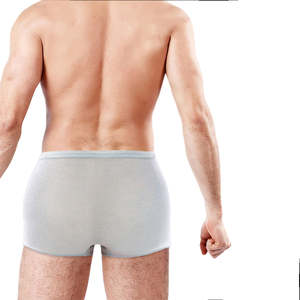 Culotte string sexy en fibre de bambou confortable pour homme avec poche de maintien respirante et logo classique – Sous-vêtements masculins en bambou - Product Image 2