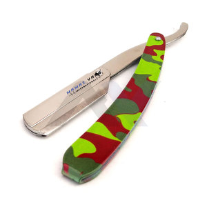 Navaja de Afeitar Profesional de Mano con Recubrimiento de Papel y Bloqueo Giratorio para un Afeitado Limpio de Barba, Herramienta de Afeitado para Salón y Cuidado Personal OEM ODM - Product Image 1