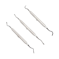 Kit de microchirurgie manuelle en acier inoxydable pour interventions périodontales à faible invasivité et procédures de précision sur tissus mous CE