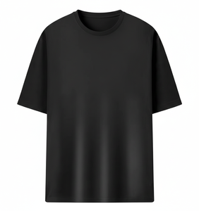 T-shirt unisexe surdimensionné en coton 100% lourd 210 g/m² à manches courtes, respirant et écologique, avec logo personnalisé, vente en gros - Product Image 1