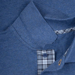 Últimas Camisetas Polo de Lona Ecológica con Logotipo Personalizado para Hombre, Camiseta Polo Lisa Transpirable de Alta Calidad para Hombre - Product Image 5
