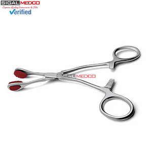 Pinzas de sujeción Young Tongue de 7 pulgadas, instrumento médico quirúrgico dental oral, de acero inoxidable alemán, agarre de precisión, reutilizables - Product Image 5