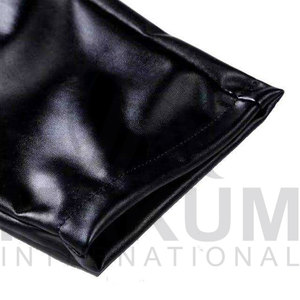 Pantalon en cuir véritable respirant taille haute pour homme – Vente en gros de haute qualité - Product Image 3