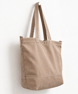 Sac isotherme brun avec fermeture éclair, grand format, personnalisable, idéal pour le bureau, les voyages et les pique-niques - Product Image 5