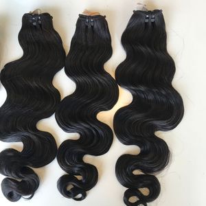 Venta al por mayor 100% Extensiones de Cabello Virgen Vietnamita Super Doble Dibujado Negro Cuerpo Ondulado Paquetes Rizados Peluca de Cabello Humano - Product Image 2