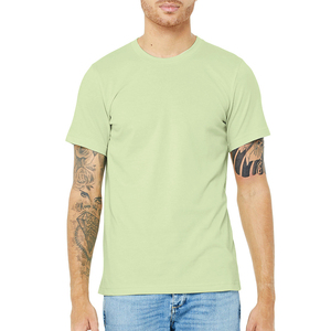 Fabricant OEM ODM de T-shirts en coton pour hommes, coupe standard, col rond, manches courtes, vêtements décontractés de qualité supérieure, vente en gros en vrac - Product Image 1