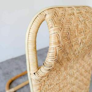 เก้าอี้ญี่ปุ่นแบบทาทามิหวายธรรมชาติ เป็นมิตรกับสิ่งแวดล้อม พับได้ ปรับพนักพิงได้ เฟอร์นิเจอร์บ้านสไตล์มินิมอล อินโดนีเซีย - Product Image 3