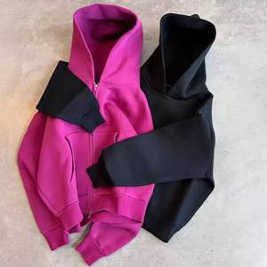 Nueva Sudadera con Capucha Personalizada para Hombre, 500 Gsm, Estilo Holgado, Impresión Puff, Sudadera Extra Grande con Cierre para Hombre - Product Image 1