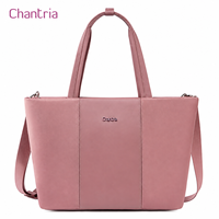 Sac à main en nylon poli, sac pour ordinateur portable, sac fourre-tout multi-poches pour les voyages d'affaires et l'utilisation quotidienne au bureau