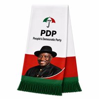 Productos Personalizados para la Campaña Electoral del PDP de Nigeria: Bufandas, Camisetas, Polos, Gorras, Banderas, Bolsas de Mano, Delantales, Fabricante Mayorista