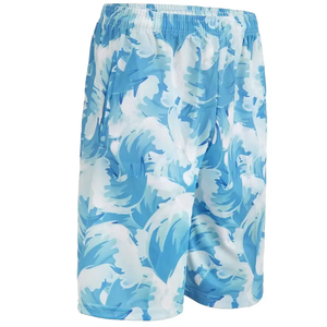 Pantalones Cortos Deportivos de Verano para Hombre, Sólidos, de Secado Rápido y Transpirables, Antiarrugas, Hechos de Malla de Poliéster Ice Silk para un Confort Óptimo - Product Image 3