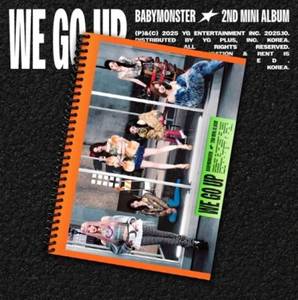 BABYMONSTER 2ème mini-album [WE GO UP] Version UP KPOP Groupe d'idoles coréennes Album officiel CD de collection Cadeau gratuit pour les fans Pop - Product Image 1
