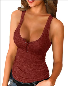 Vente flash : un débardeur tendance au silhouette élégante, parfait pour porter en superposition ou seul. - Product Image 1