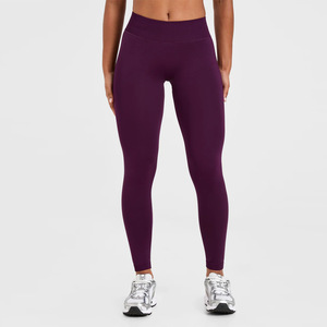 Women's Seamless High Waist Yoga <b>Leggings</b> with Push up & Butt Scrunch Spandex <b>Knitted</b> Fabric Quick Dry Sport <b>Leggings</b> - Product Image 5